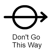 Circle, Arrow, Line